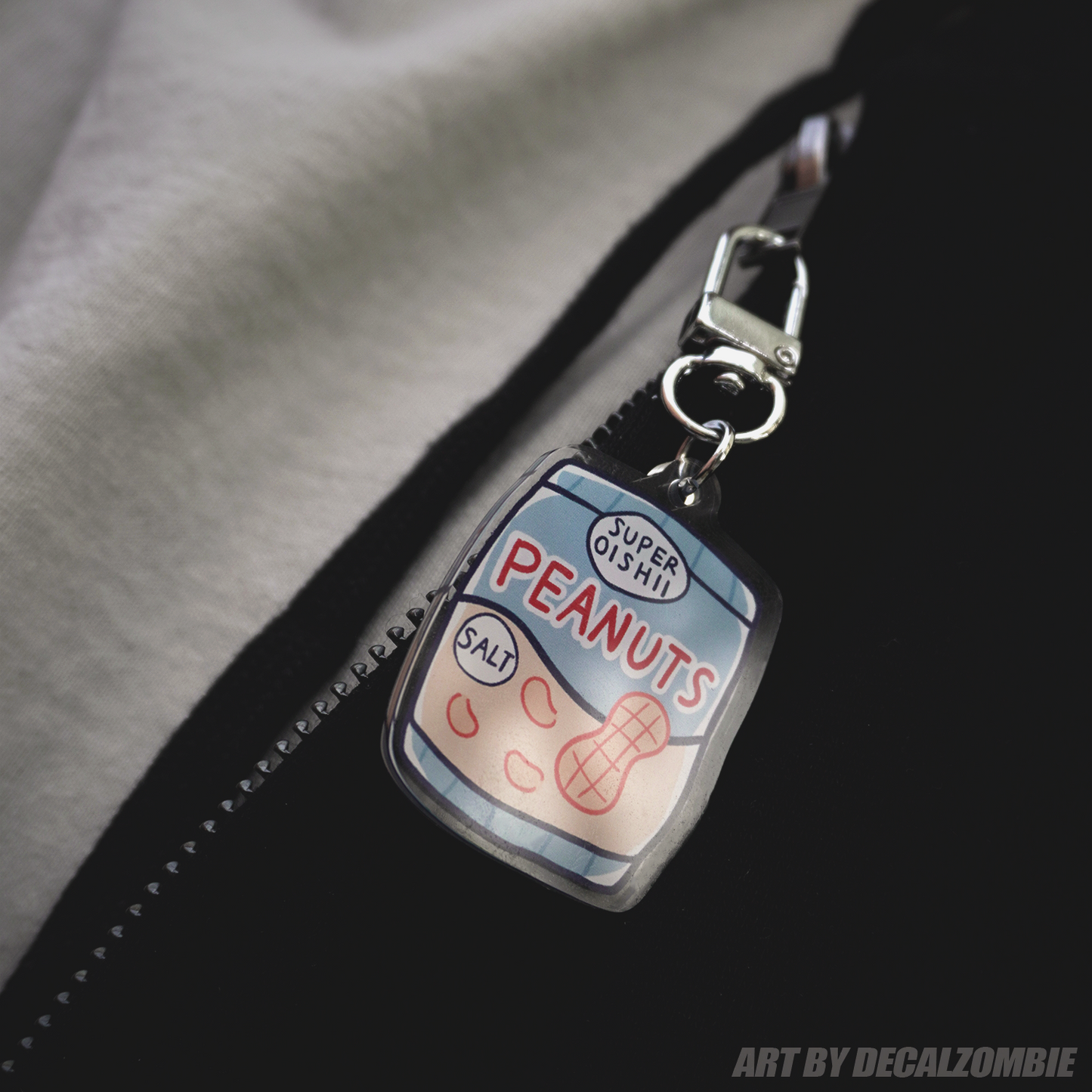 super oishii peanuts! - Keychain Version