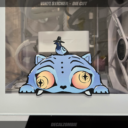 peeking tiger derpy !