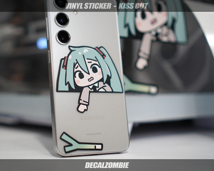 miku drops her leek!! :(
